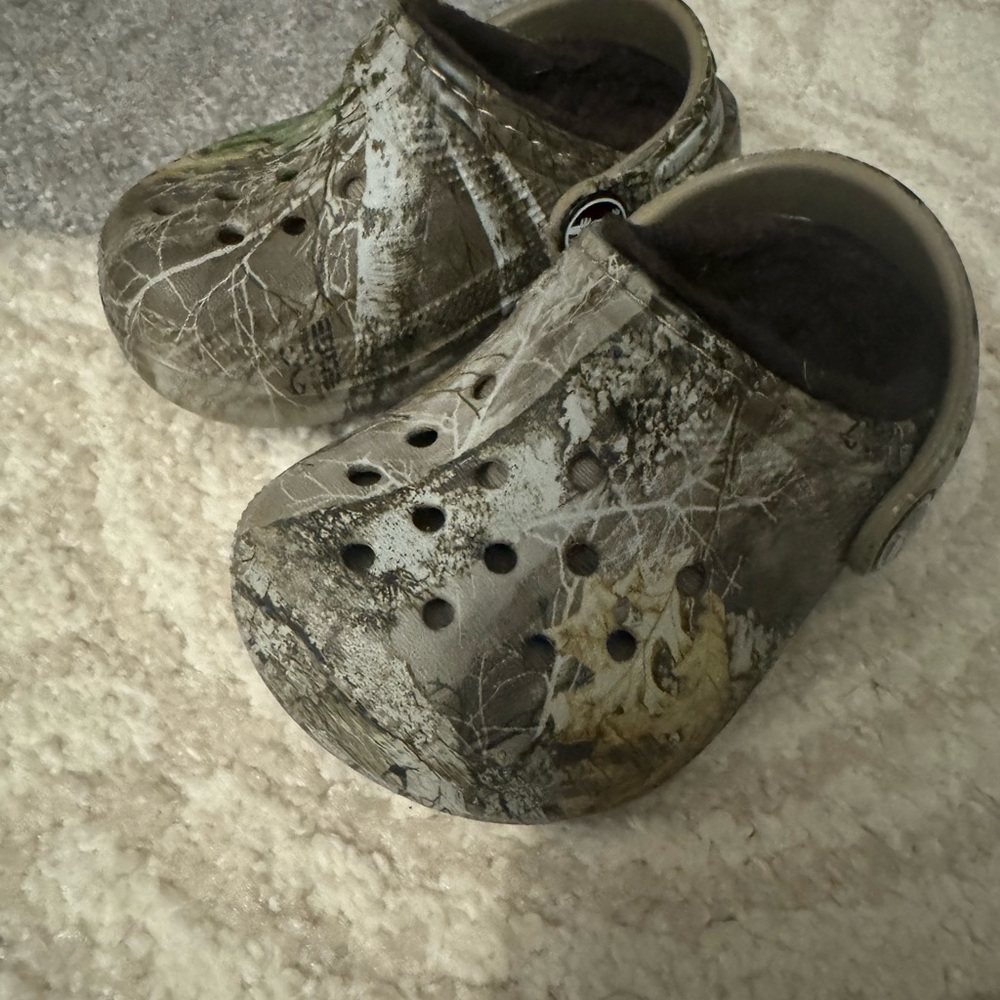 Kids Camouflage Clogs